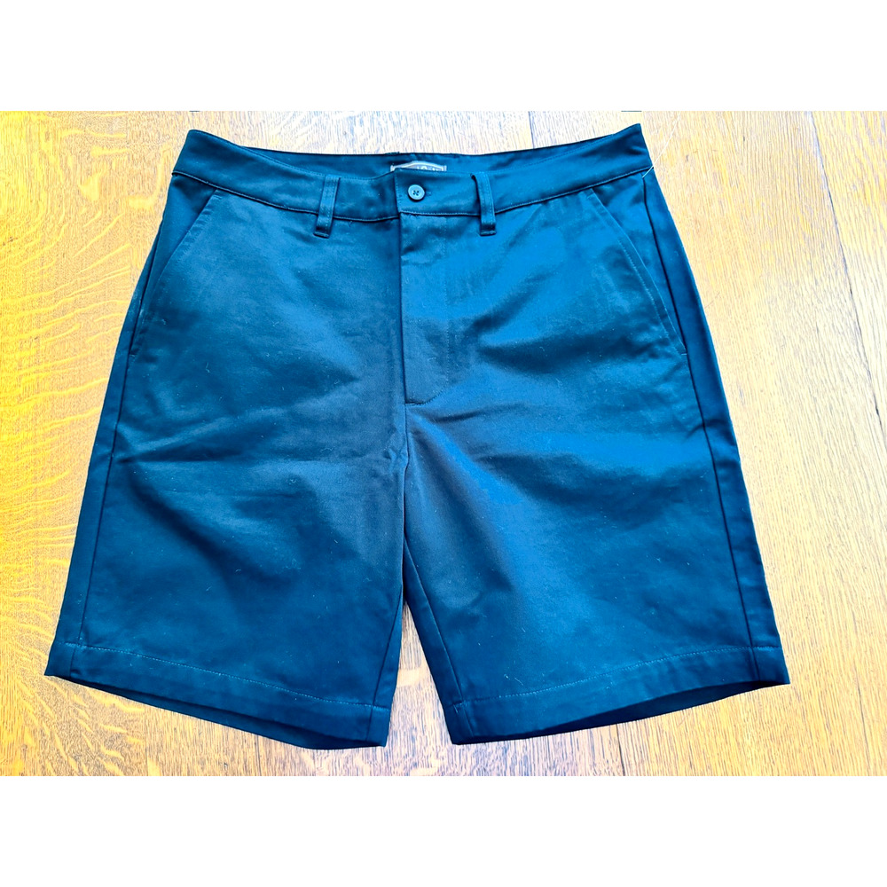 Quiet Golf Shorts Mens L Black Monogram Player Short